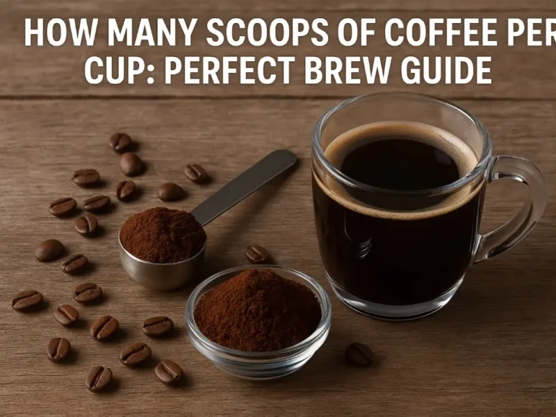 How Many Scoops of Coffee Per Cup