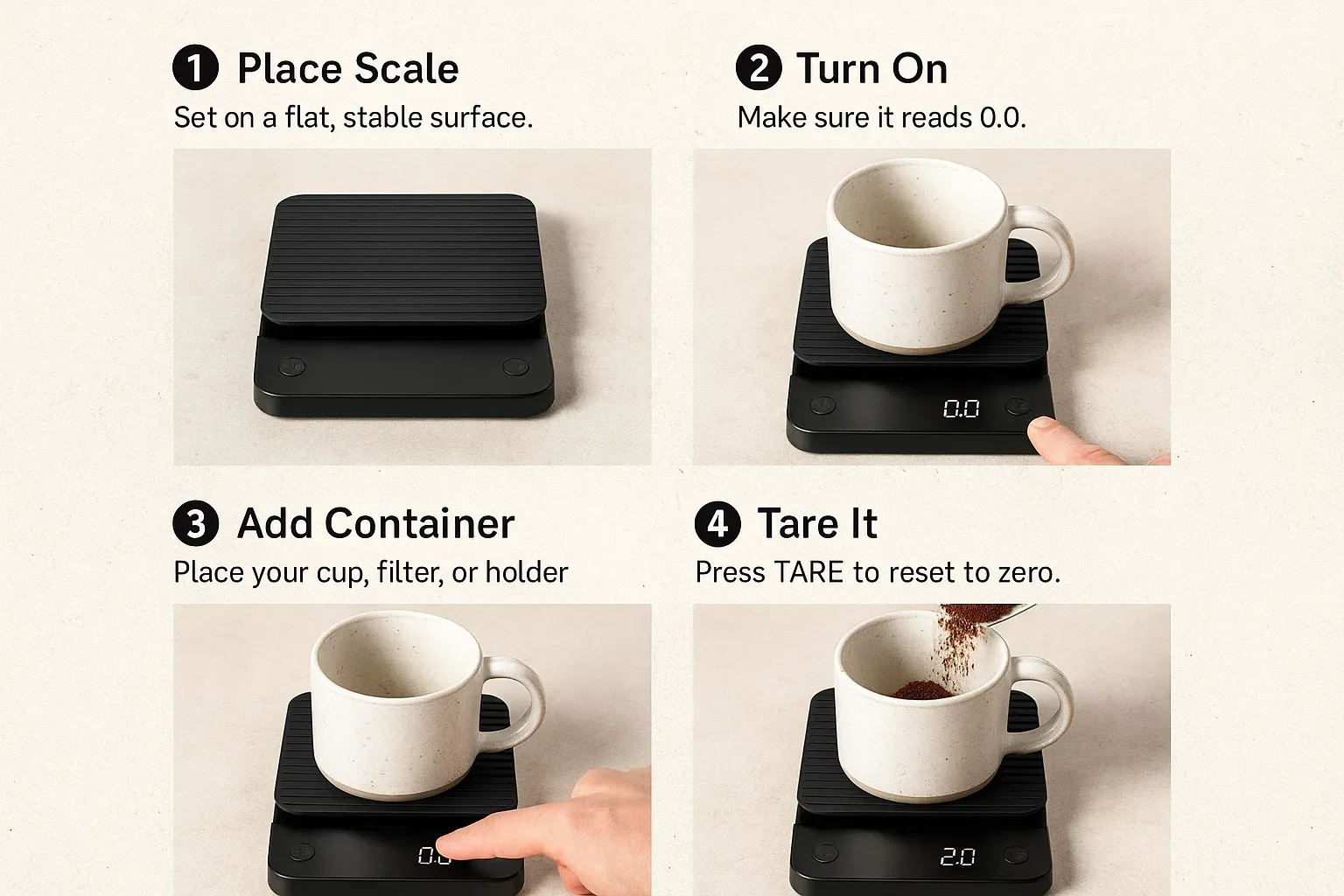 How To Use A Scale