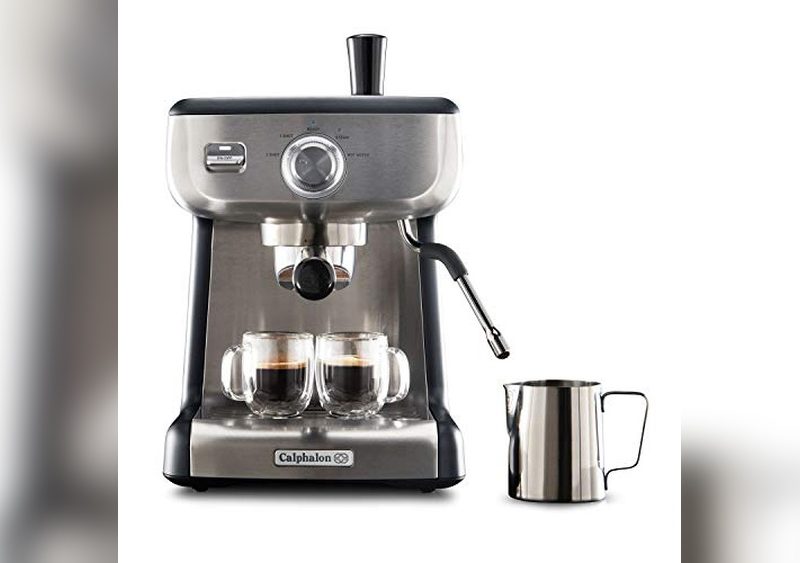 calphalon temp iq espresso machine with grinder review 1