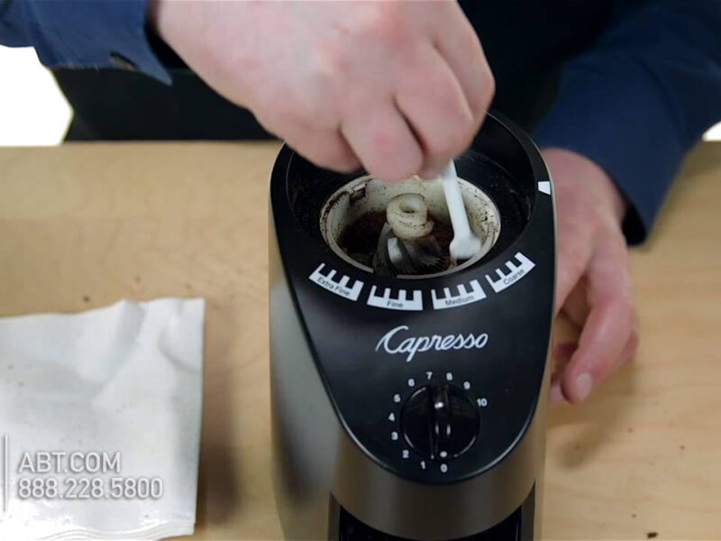How to Clean Capresso Coffee Grinder
