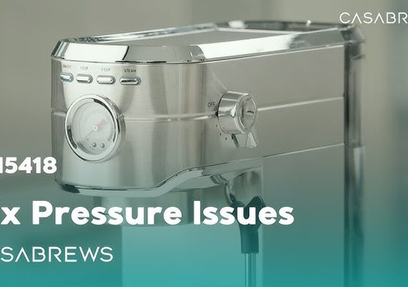 How to Fix Espresso Machine Pressure