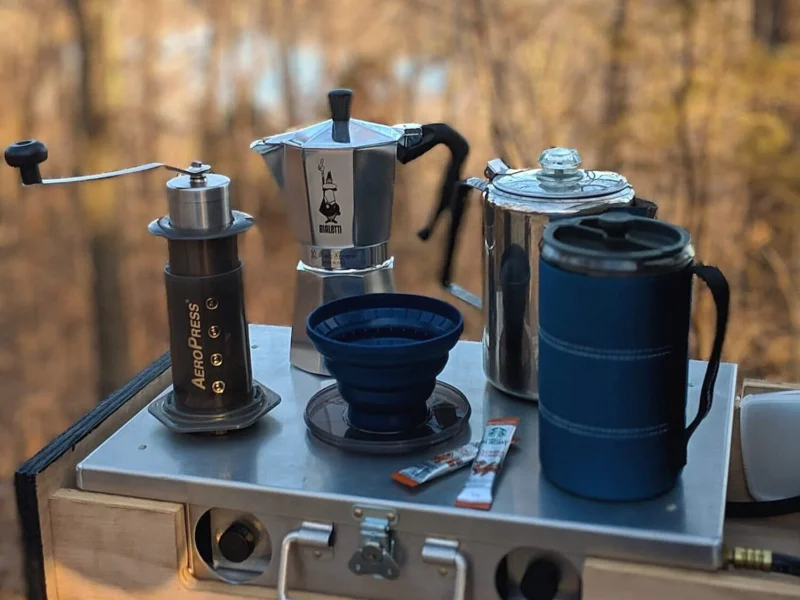 How to Make Coffee at Campsite