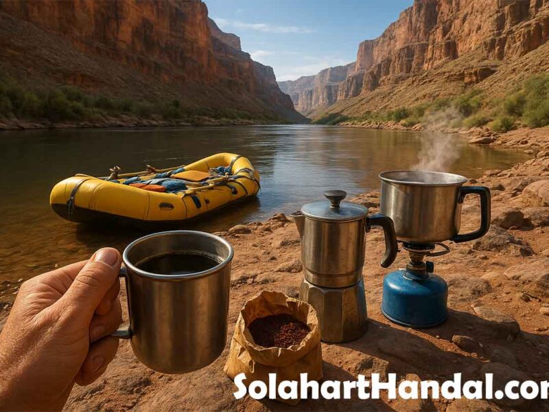 How to Make Coffee When Rafting the Grand Canyon