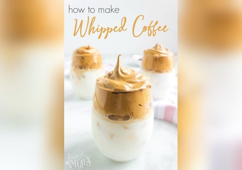 How to Make Whipped Coffee